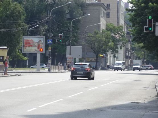 Фото рекламной плоскости по адресу Коцюбинского ул. - Успенская пл., съезд с мост Центральный Фото рекламной плоскости по адресу Коцюбинского ул. - Успенская пл., съезд с мост Центральный