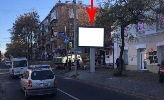 Фото рекламной плоскости по адресу t015A4,вул. Михайла Грушевського - вул. Свтослава Хороброго, біля світлофора