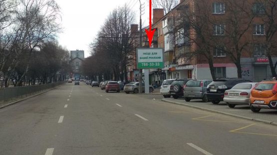 Фото рекламной плоскости по адресу t071A6,просп. Олександра Поля (Кірова), 104, біля ТРЦ "Славутич" Фото рекламной плоскости по адресу t071A6,просп. Олександра Поля (Кірова), 104, біля ТРЦ "Славутич"