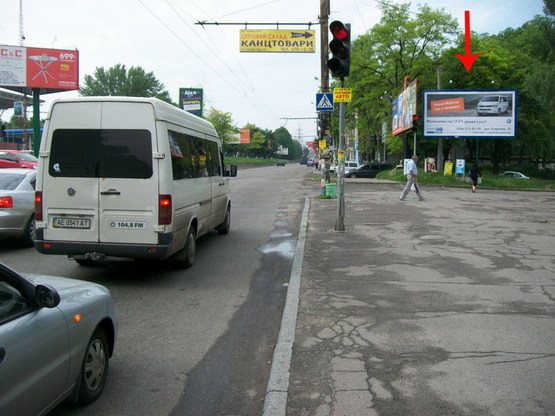 Фото рекламной плоскости по адресу Пр.кирова И Пр. Ильича На Светофоре, Направл. Наверх Фото рекламной плоскости по адресу Пр.кирова И Пр. Ильича На Светофоре, Направл. Наверх
