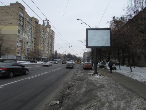 Фото рекламної площини за адресою Довженка Олександра, 7А