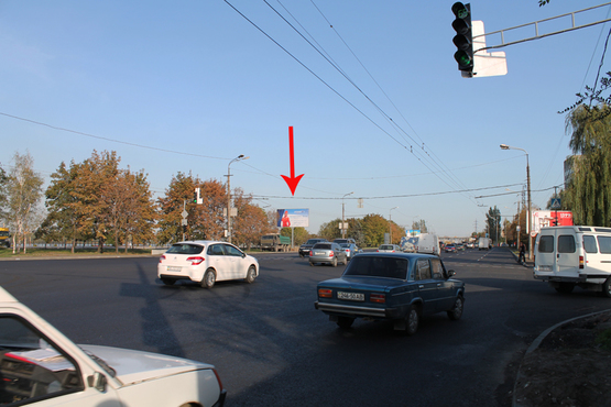 Фото рекламной плоскости по адресу Вул. Набережна Заводська - Вул. Павлова, На Світлофорі Фото рекламной плоскости по адресу Вул. Набережна Заводська - Вул. Павлова, На Світлофорі