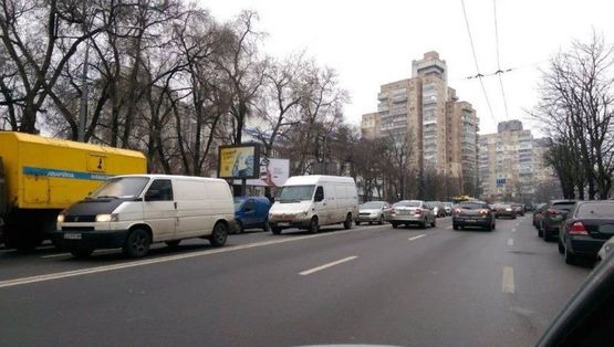 Фото рекламной плоскости по адресу Воздухофлотский 9, к Севасопольской