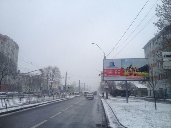 Фото рекламної площини за адресою вул. Кн. Ольги 38