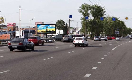 Фото рекламной плоскости по адресу Кільцева/"Білла",азс КЛО (розподілювач) к пр-ту Перемоги (А2) СКРОЛЛЕР