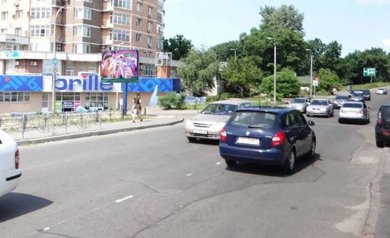 Фото рекламної площини за адресою Уманська/на Воздухофлотський пр-т (для ВИНИЛА) (В) СКРОЛЛЕР