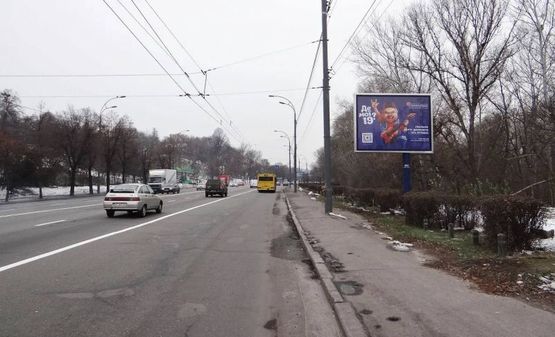 Фото рекламной плоскости по адресу пр-т Лобановського (Краснозвездный) /300м до вул.Кайсарова/на вул.Зеленогорська (А4) СКРОЛЕР
