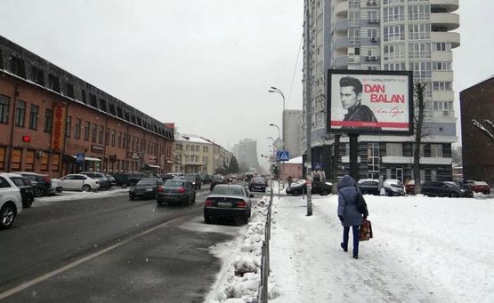 Фото рекламной плоскости по адресу вул.Казиміра Малевича 86Д (Боженко)/на вул.Гринченко,Федорова (А5) СКРОЛЕР