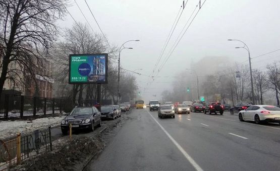 Фото рекламной плоскости по адресу пр-т Лобановського (Краснозвездный), 23 /напр.на Деміївську пл.(В) СКРОЛЕР