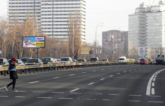 Фото рекламной плоскости по адресу пр-т Глушкова 6-Б/НВЦ - на вул.Васильківська,Голосіївський пр-т (В5) СКРОЛЛЕР