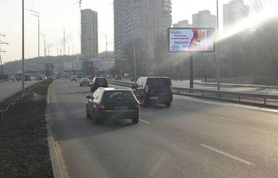 Фото рекламной плоскости по адресу Саперно-Слобідська/провулок Феодосійський/Лерой Мерлен - на Південний міст (А5) СКРОЛЛЕР