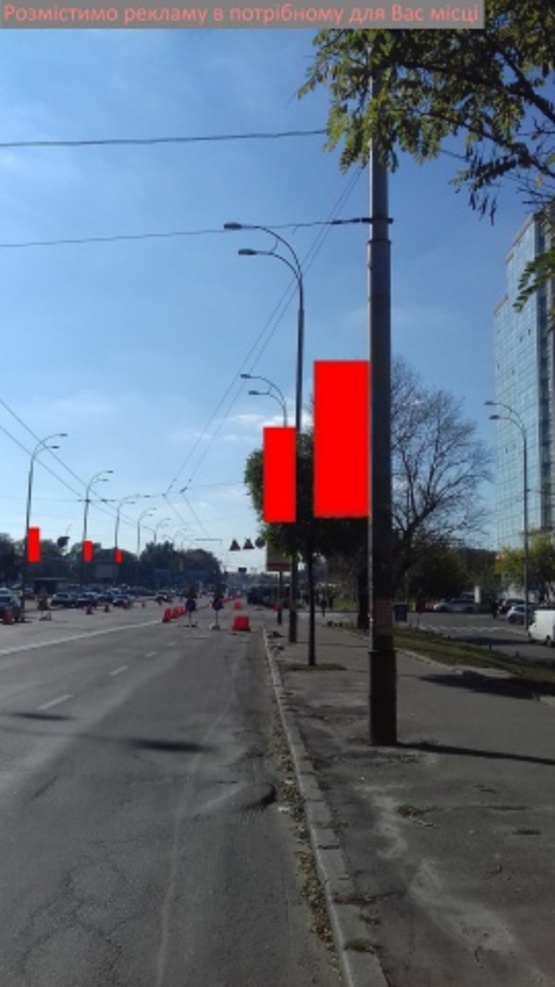 Фото рекламной плоскости по адресу проспект Голосеевский Фото рекламной плоскости по адресу проспект Голосеевский