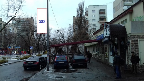 Фото рекламной плоскости по адресу бул. Русановский Фото рекламной плоскости по адресу бул. Русановский