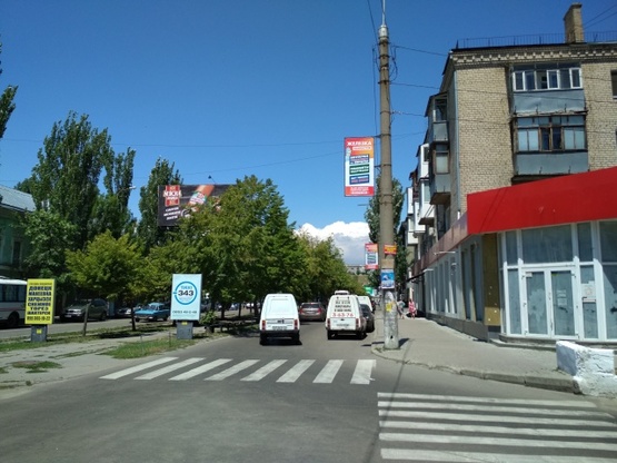 Фото рекламной плоскости по адресу Праці пр. (навпроти ТЦ Фоксторот) Фото рекламной плоскости по адресу Праці пр. (навпроти ТЦ Фоксторот)