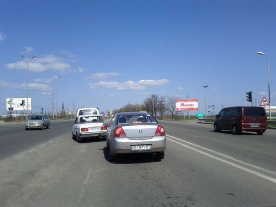 Фото рекламной плоскости по адресу Одесса - Николаев 18+350