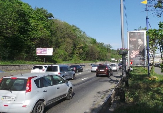 Фото рекламной плоскости по адресу Набережное шоссе (эл. опора № 18)