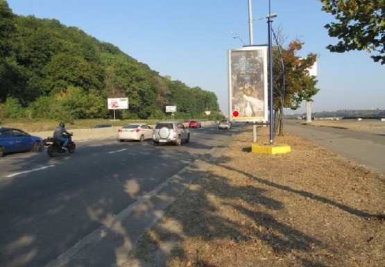 Фото рекламной плоскости по адресу Набережное шоссе (эл. опора № 49)