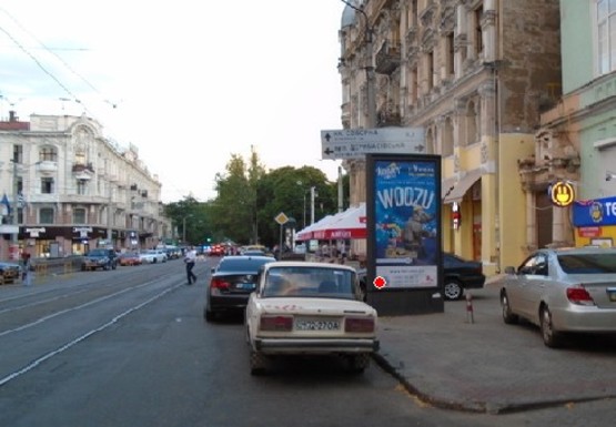 Фото рекламной плоскости по адресу Преображенская ул., 21