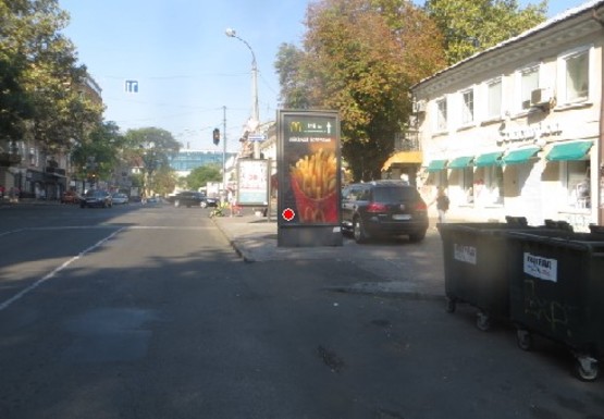 Фото рекламної площини за адресою Греческая - Екатерининская А