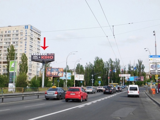 Фото рекламної площини за адресою Чоколовский б-р 40, пересечение с ул.Ушинского, со стороны ул.Индустриальной Фото рекламної площини за адресою Чоколовский б-р 40, пересечение с ул.Ушинского, со стороны ул.Индустриальной