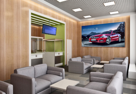 Фото рекламной плоскости по адресу Зал прилета, 1 этаж (Терминал B)