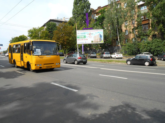 Фото рекламної площини за адресою пр. Воздухофлотский,12Б