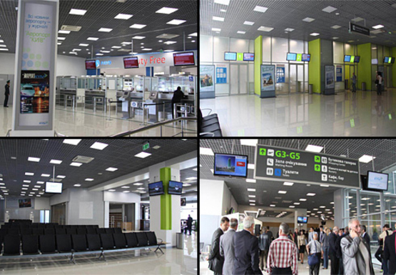 Фото рекламної площини за адресою Сеть плазменных экранов 19 шт. в аэропорту "КИЕВ" Фото рекламної площини за адресою Сеть плазменных экранов 19 шт. в аэропорту "КИЕВ"