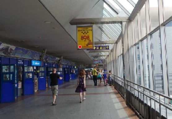 Фото рекламной плоскости по адресу Конкорс (Южный терминал)