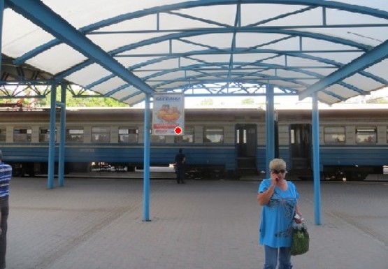 Фото рекламной плоскости по адресу Платформа №1