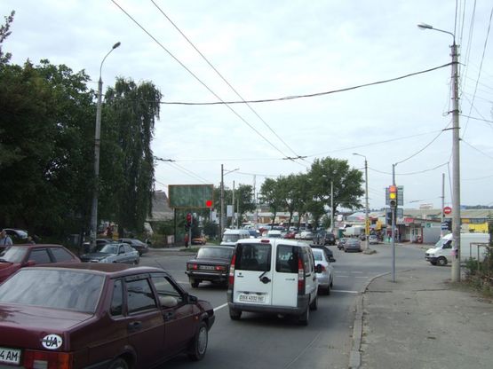 Фото рекламной плоскости по адресу Львівське шосе (поворот на пожарку). неподалік: ринки (більше 60Га торгових площ) (від центру, на ринки) Фото рекламной плоскости по адресу Львівське шосе (поворот на пожарку). неподалік: ринки (більше 60Га торгових площ) (від центру, на ринки)