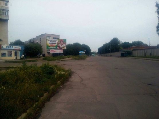 Фото рекламной плоскости по адресу м. Умань, вул. Залізнична