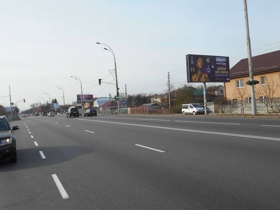 Фото рекламной плоскости по адресу м. Бровари, вул. Київська, 29