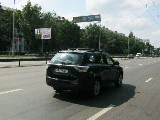 Фото рекламної площини за адресою Гагарина, пр-кт, 16, напр. к Ленинградской пл.