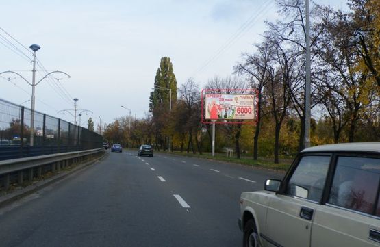 Фото рекламной плоскости по адресу Борщаговская ул, 97/1, напр. к Воздухофлотскому пр-кту Фото рекламной плоскости по адресу Борщаговская ул, 97/1, напр. к Воздухофлотскому пр-кту