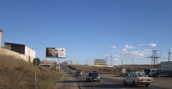 Фото рекламной плоскости по адресу Объездная дорога - авторынок "Куяльник", от ул.Балтская дорога на пос. Котовского