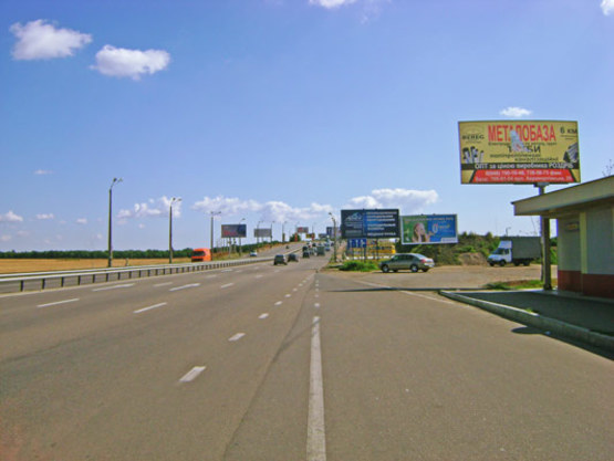 Фото рекламної площини за адресою Овидиопольская дорога  - АЗС "Sokar", к ТЦ "Шестой элемент", к Аэропорту Фото рекламної площини за адресою Овидиопольская дорога  - АЗС "Sokar", к ТЦ "Шестой элемент", к Аэропорту