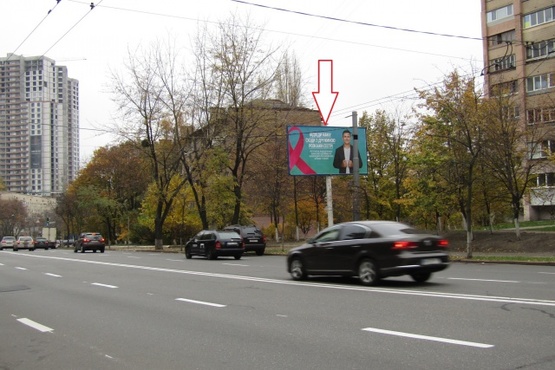 Фото рекламної площини за адресою Михаила Бойчука ул., (Киквидзе ул.) ,34