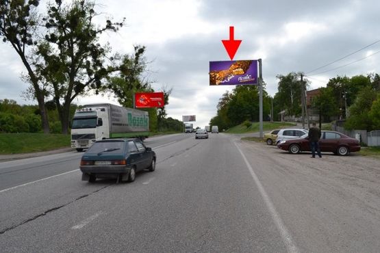 Фото рекламной плоскости по адресу Симферопольское шоссе-пос. Карачевка-возле районного суда-флажок №1-из центра