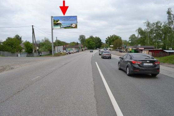 Фото рекламной плоскости по адресу Симферопольское шоссе-пос. Карачевка-возле районного суда-флажок №1-в центр