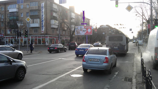 Фото рекламной плоскости по адресу пр.Воздухофлотский/Севастопольская пл.. направление а/п Жуляны