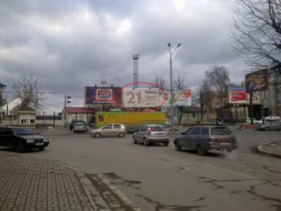Фото рекламної площини за адресою Привокзальна - Грюнвальдська ( залізничний,автовокзал ) лівий Фото рекламної площини за адресою Привокзальна - Грюнвальдська ( залізничний,автовокзал ) лівий