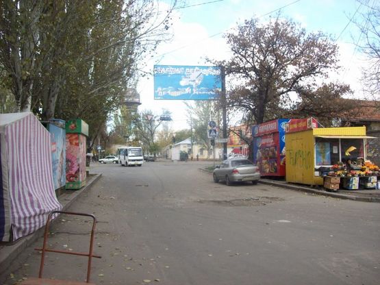 Фото рекламной плоскости по адресу пр. Леніна - вул. Рюміна (Центральный р-к)