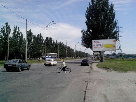 Фото рекламної площини за адресою Донецкое шоссе Фото рекламної площини за адресою Донецкое шоссе