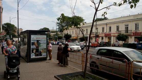 Фото рекламної площини за адресою Тираспольська вул., 4 (остановка)