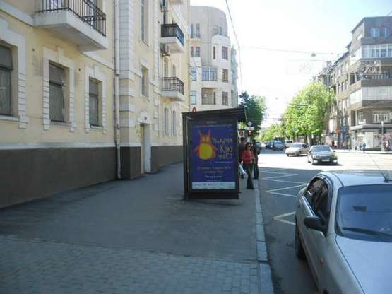 Фото рекламної площини за адресою Сумська вул., 110 (зупинка)