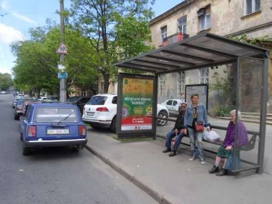 Фото рекламної площини за адресою Грецька вул. - Канатна вул.