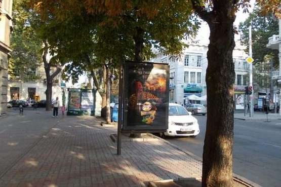 Фото рекламної площини за адресою Гречеська вул., 26/28 - Ришел'євська вул.