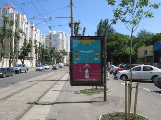 Фото рекламной плоскости по адресу Французський бульв., 16