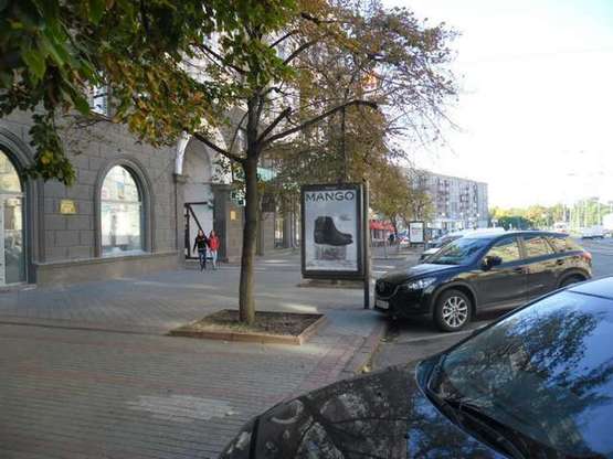 Фото рекламной плоскости по адресу Павлівська пл. (Рози Люксембург пл.), 8 (№2) Фото рекламной плоскости по адресу Павлівська пл. (Рози Люксембург пл.), 8 (№2)