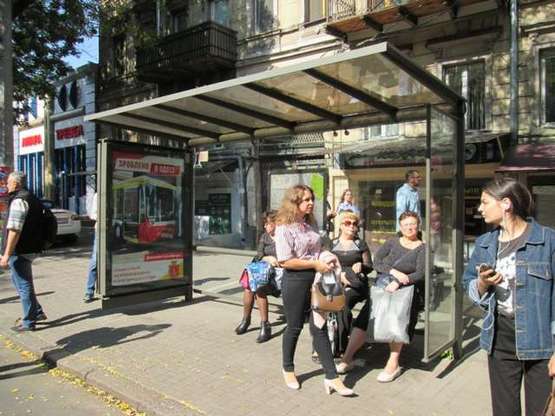 Фото рекламної площини за адресою Велика Арнаутська вул., 34 - Пушкінська вул.